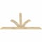 Ekena Millwork Richland Rough Sawn Timber Gable Bracket, Douglas Fir, 96"W x 56"H x 2"D x 6"F, 14/12 Pitch GBW096X56X0206RIC00RDF - alternate 2